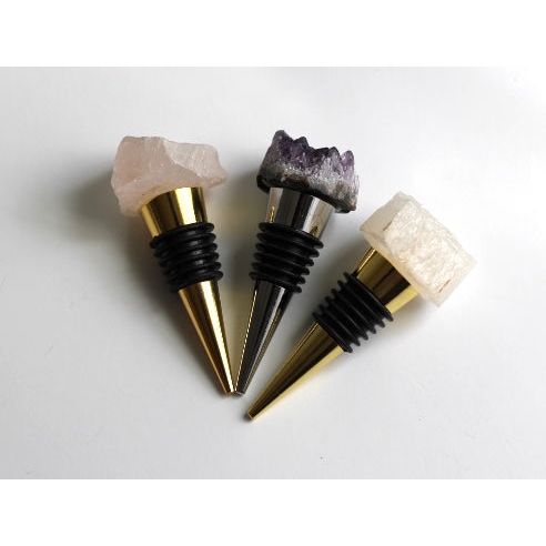 Gemstone Wine Stopper